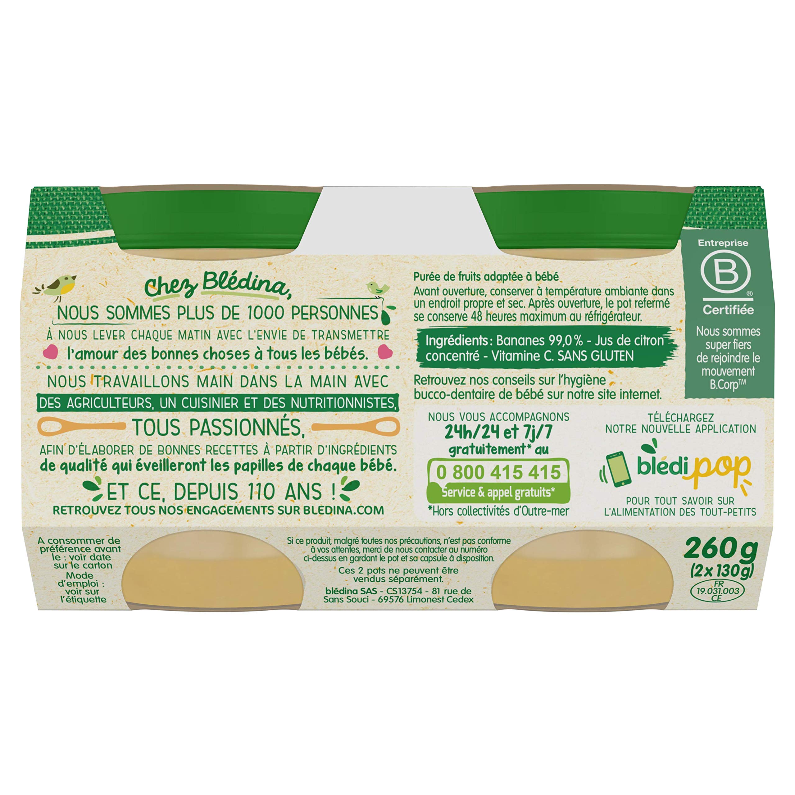 bl-dina-mon-1er-petit-pot-compote-bananes-d-s-4-6-mois-2-x-130-g-pack-de-12 image 5