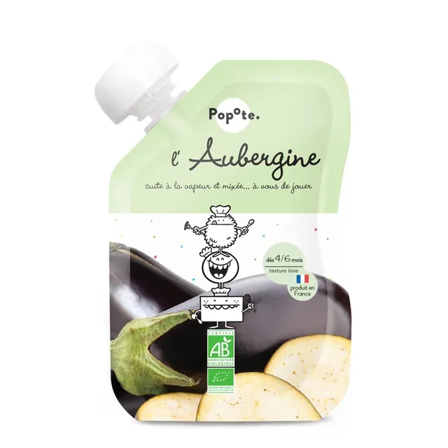 popote-l-aubergine-pur-e-de-l-gumes-bio-pour-b-b-d-s-4-6-mois image 1