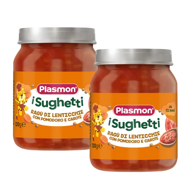 plasmon-sughetto-rag-di-lenticchie-sauce-b-b-lentilles-2x120g image 1