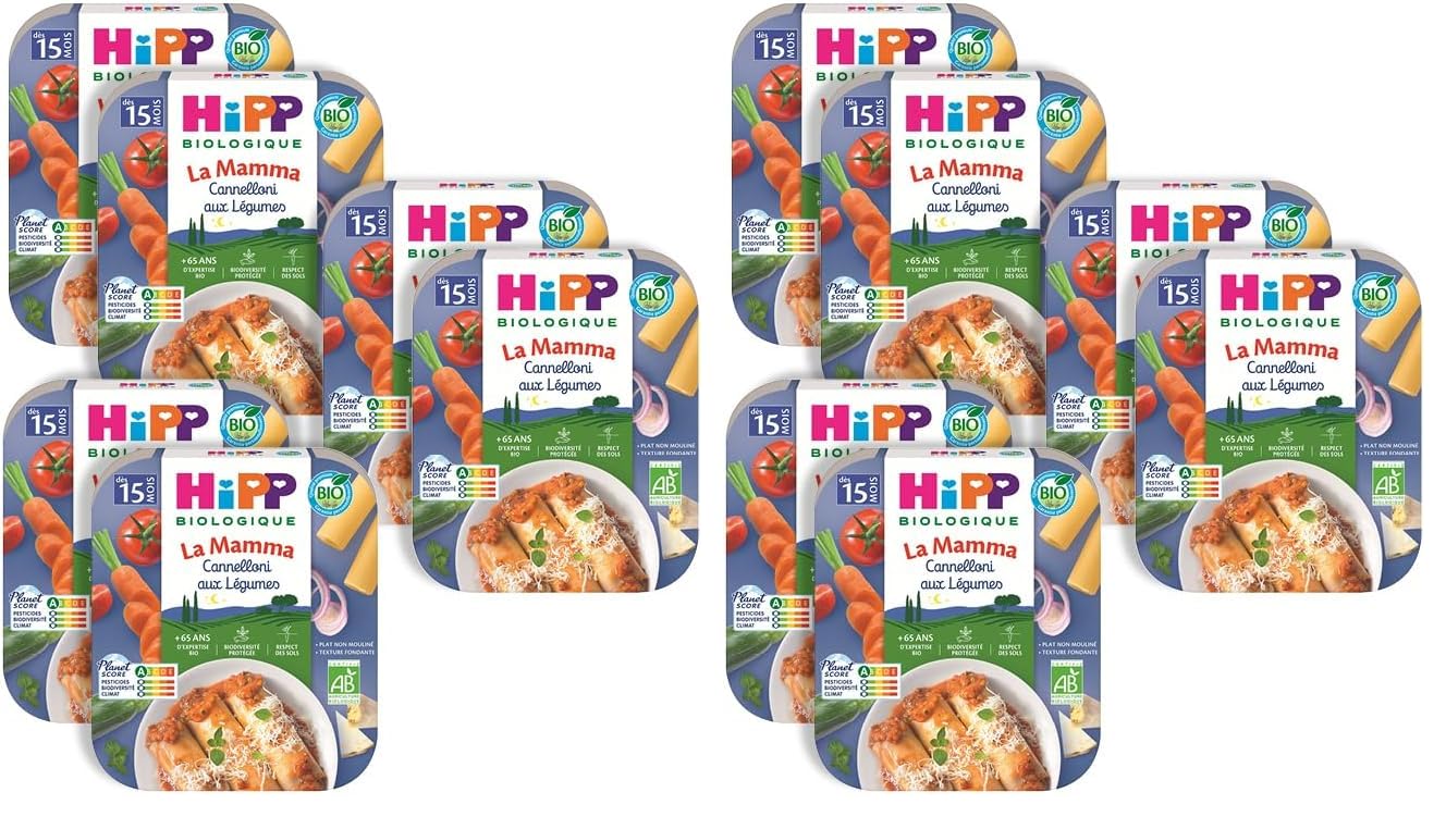 hipp-la-mamma-lasagnes-la-bolognaise-bio-d-s-15-mois-6x250g image 6