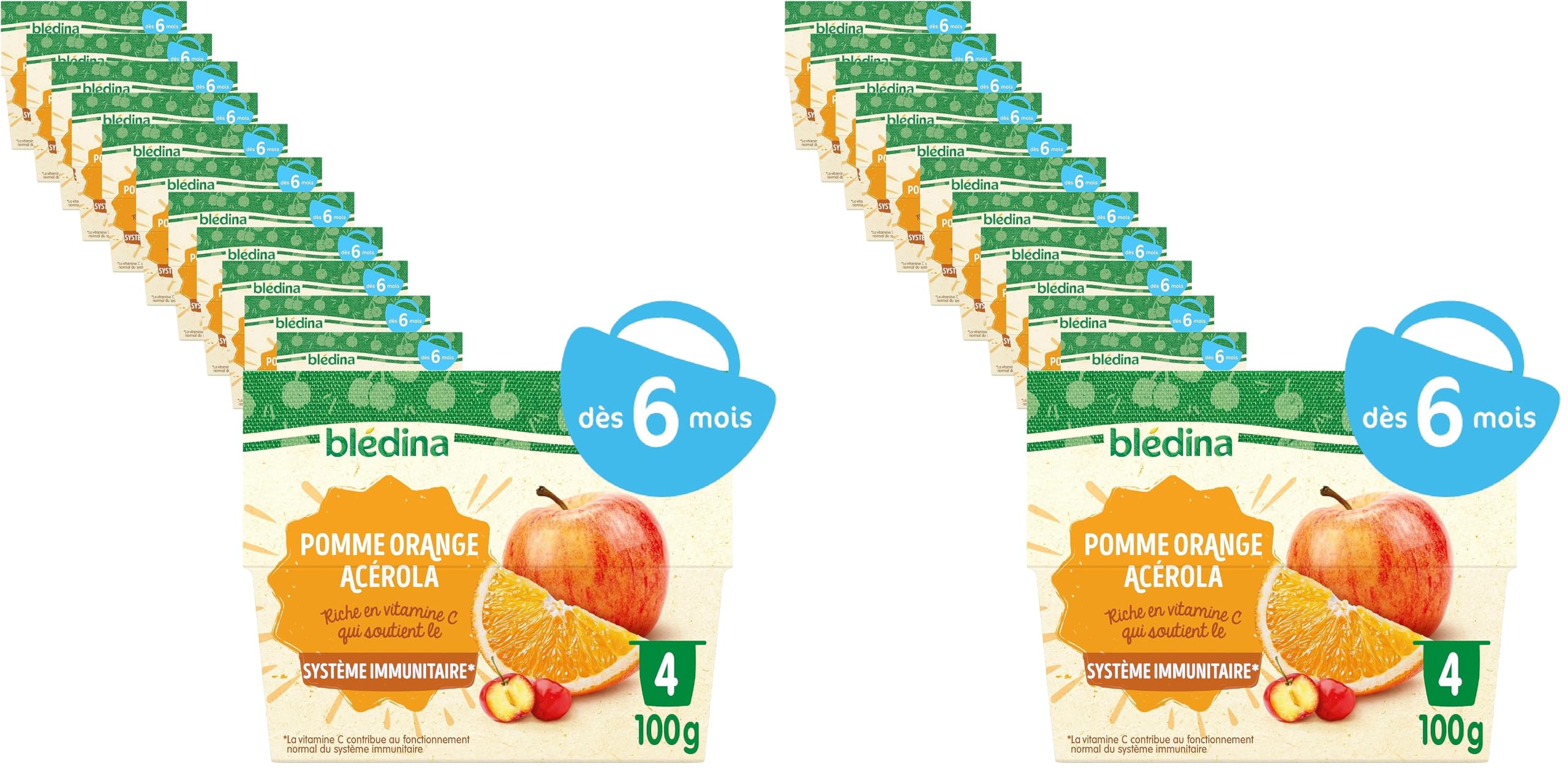 bl-dina-coupelles-de-fruits-pomme-kiwi-acerola-d-s-6-mois-48-coupelles-de-100g image 7