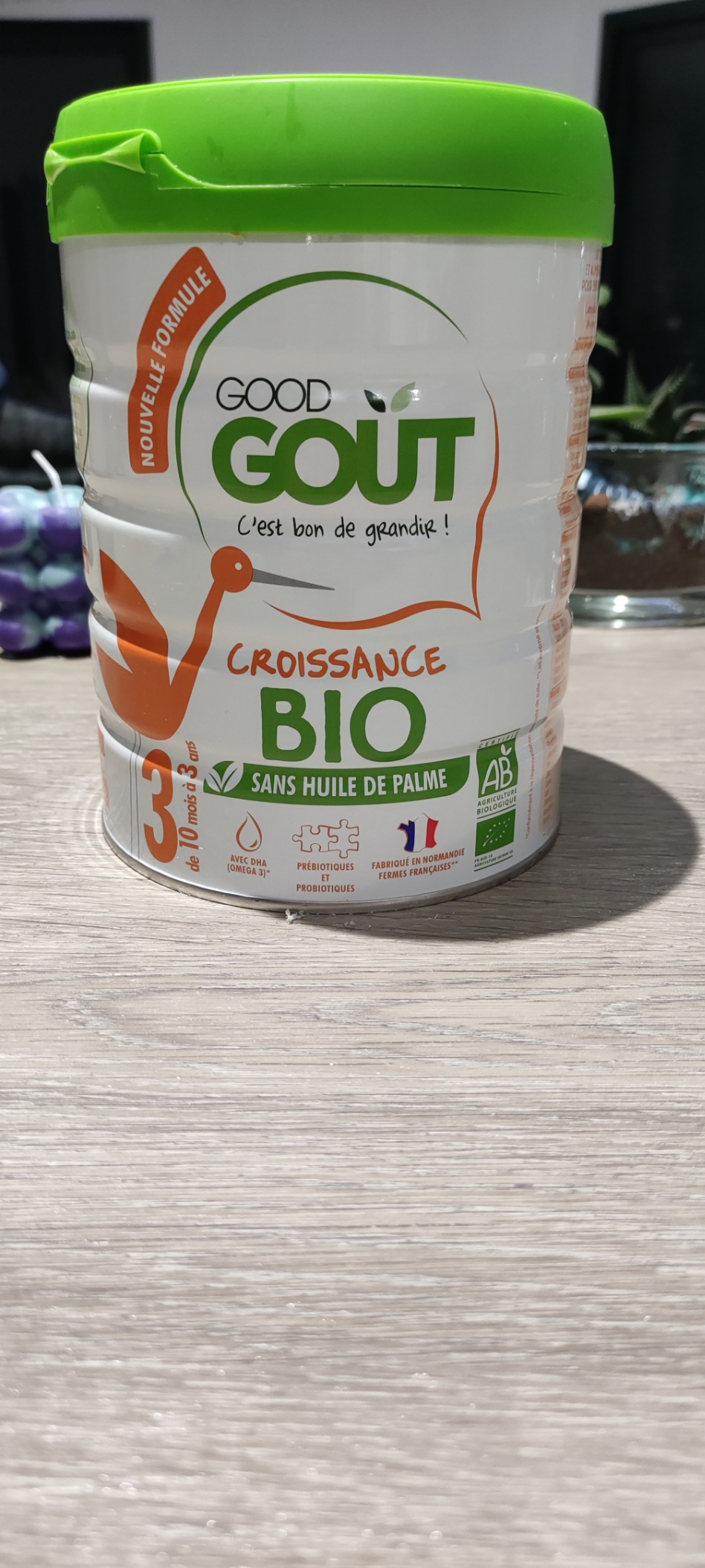 Très bon lait français