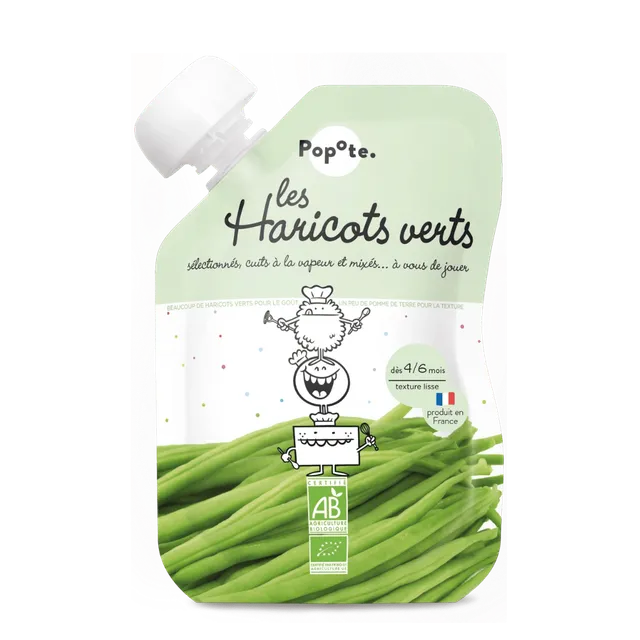 popote-les-haricots-verts-pur-e-de-l-gumes-bio-100-haricots-verts-pour-b-b image 1