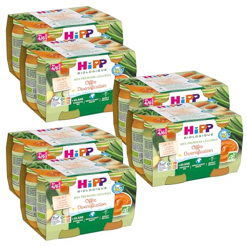 hipp-biologique-mes-premiers-l-gumes-carottes-carottes-blanches-panais-poireaux- image 6
