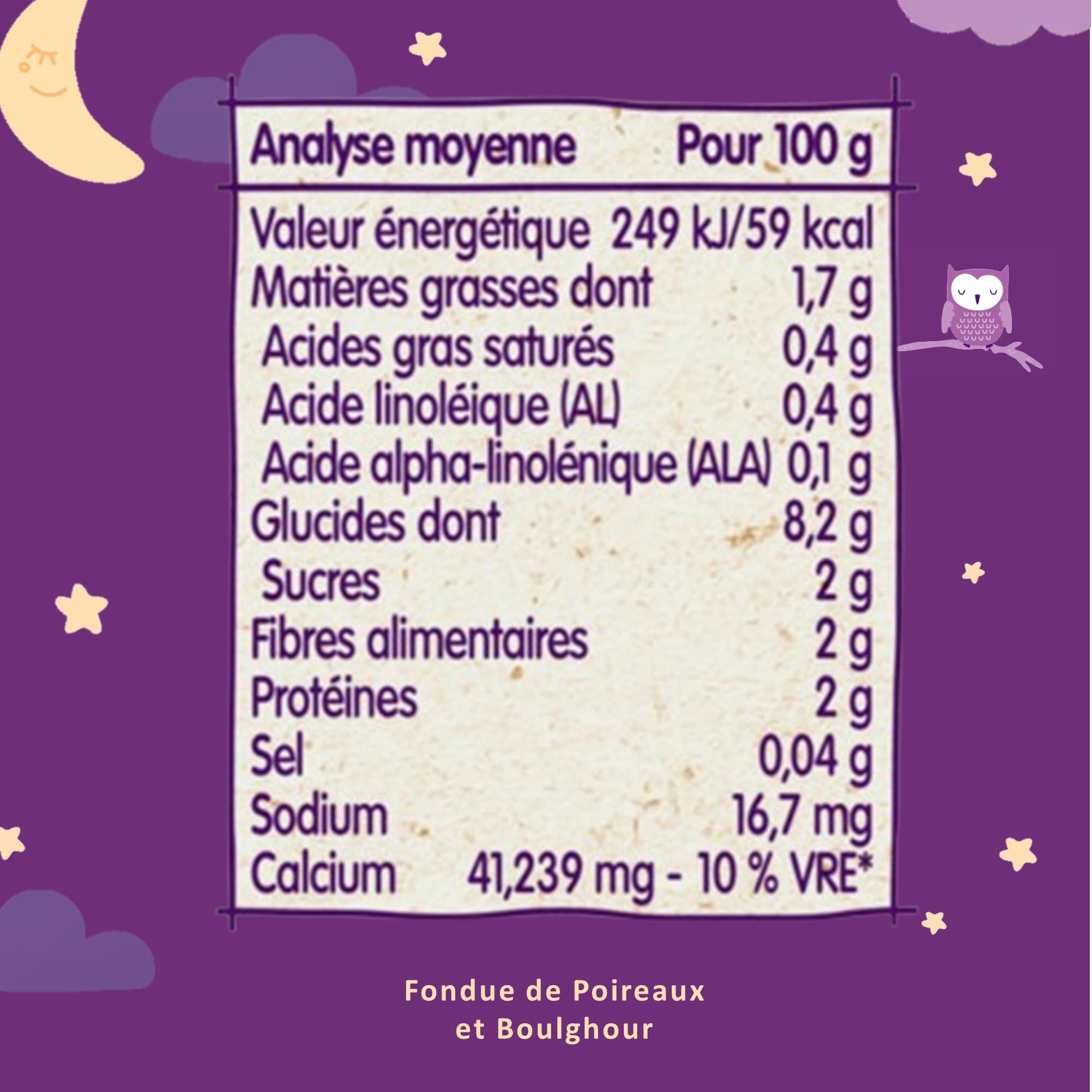 bl-dina-bl-diner-fondue-de-poireaux-et-boulghour-12-bols-de-200-g-d-s-8-mois image 2